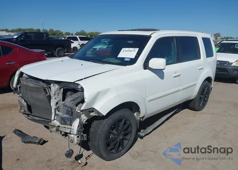 2014 Honda Pilot Ex-L из США, поврежденный, VIN 5FNYF4H50EB037373
